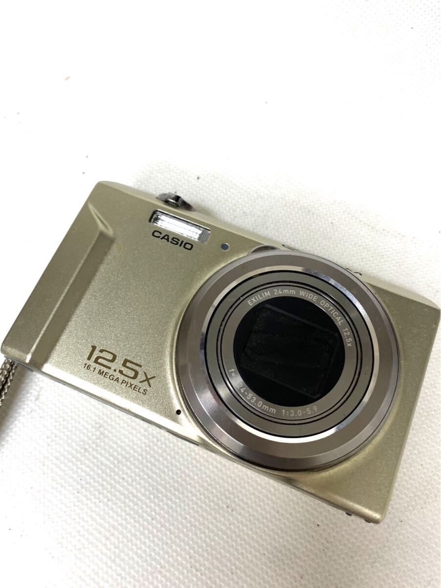 【完動品 備品】CASIO EX-ZS150 ゴールド 動作確認済 完動品 備品】CASIO EX-ZS150 ゴールド 動作確認済 完動品 備品