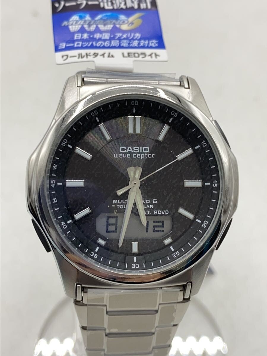CASIO���\�[���[�d�g���v/�f�W�A�i/�X�e�����X/SLV/WVA-M630D-1AJF