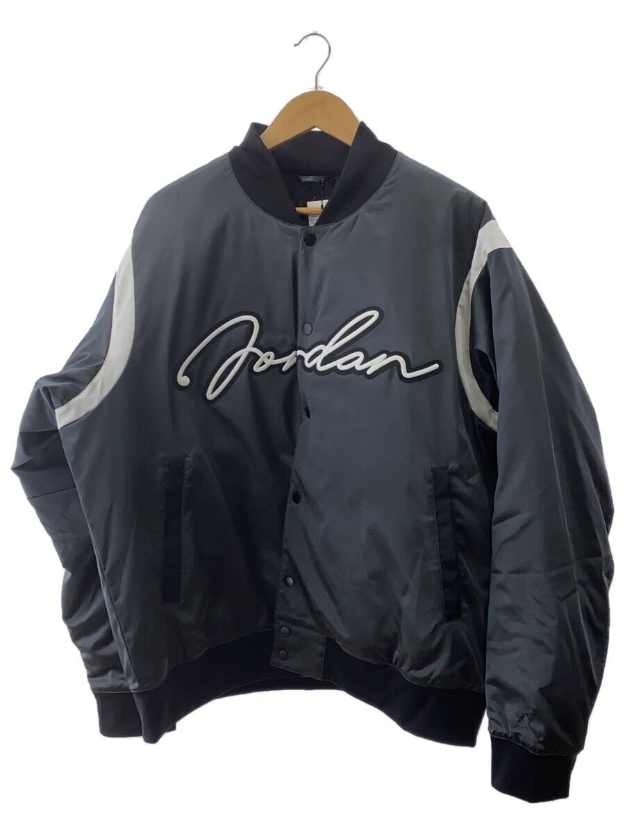 美品 NIKE ナイキ ジョーダン 袖レザー スタジャン ブラック XL ナイキ NIKE エアジョーダン 90'S ヴィンテージ ジャンプマン