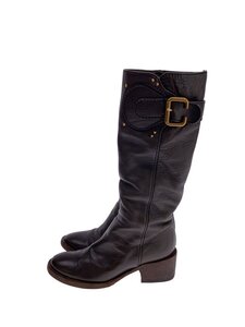 Chloe* сапоги /35/BRW/ кожа