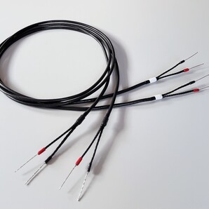 スピーカーケーブル5mペア★RE-3B★驚きの高い透明力&弾力の重低域が自慢!★独立多芯・小口径単線・±極性高分離導体!新品