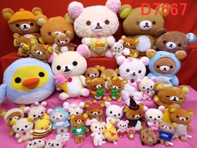 【大量まとめ売り】リラックマ ぬいぐるみ＆グッズセット タグ付き・レアあり 2025年最新】リラックマまとめ売りの人気アイテム - メルカリ