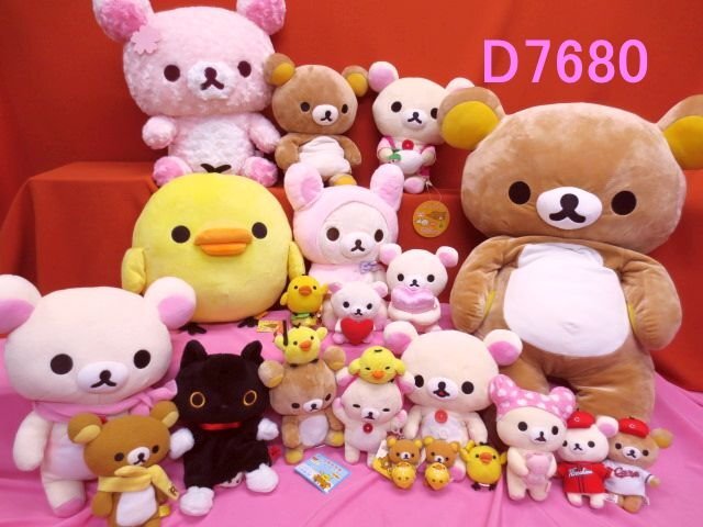 8点　まとめ売り　リラックマ　コリラックマ　BIG　XL　ぬいぐるみ　大量セット 8点 まとめ売り リラックマ コリラックマ BIG XL ぬいぐるみ