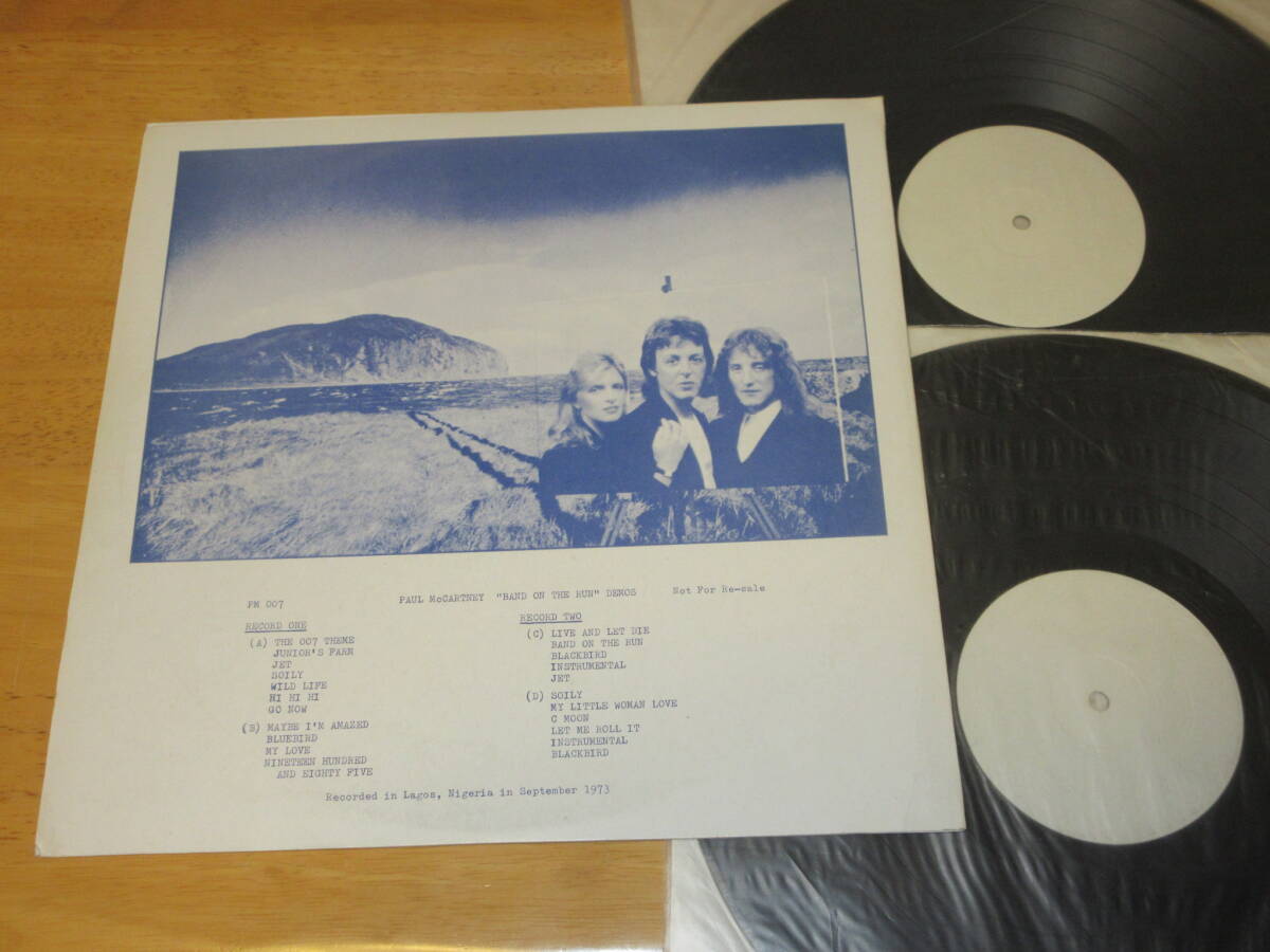 ニンバスカット　 ポールマッカートニー　バンド・オンザラン　レコード付属品完品 ポール・マッカートニー＆ウイングス バンド・オン・ザ・ラン