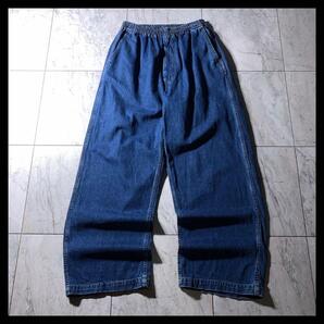 GRAPHPAPER グラフペーパー ワイド バギー パンツ イージー デニム