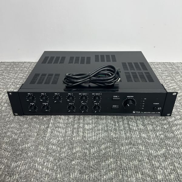 未使用 ビンテージ TOA トーアプレイアンプ PAシステム BA-321 未使用 ビンテージ TOA トーアプレイアンプ PAシステム BA-321