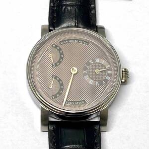 【新品・未使用品】SCHAUMBURG WATCH シャウボーグ ウォッチ RETROLATEUR2-GY レトロレーター 機械式時計 手巻き 腕時計 正規品 / BY-1170