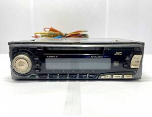 【中古品】JVC ビクター KD-MZ33DA 1Dサイズ MDデッキ チューナーデッキ ジャンク扱い / BY-1219
