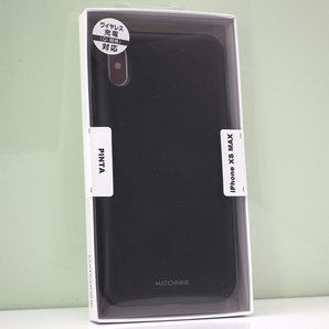 Apple iPhone XS Max 用 MATCHNINE 二重構造 衝撃保護 ハイブリッド ケース PINTA ブラック 黒 未使用品 iPhoneXSMax ケース