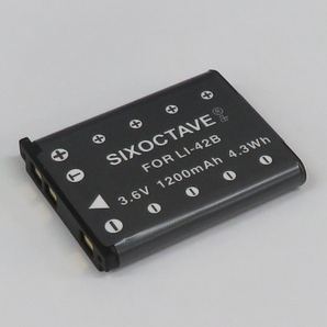 ● LI-40B LI-42B OLYMPUS 互換バッテリー 1個 純正充電器でも充電可能 NP-45 NP-80 NP-82 KLIC-7006 EN-EL10 D-LI108 D-LI63