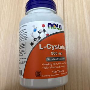 NOW ナウフーズ L-Cysteine now社 Lシステイン 500mg 100錠