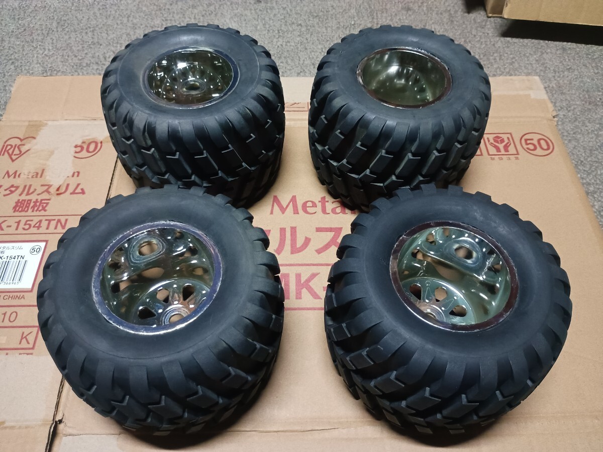 ④ラジコンタイヤ　TRENCHER X #1184 中古　４本セット Amazon | RC クローラー タイヤ 4 個 1/12 および 1/16 スケール