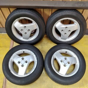 Kei 純正ホイール 14インチ 4.5J+50 PCD100 ネクストリー 165/70R14 HN21S PCD100