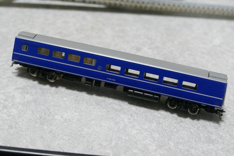 Nゲージ　ブルートレイン美品18両 Nゲージ トレーン 8点 中古 トワイライト ブルトレ 廃盤特急きりしま