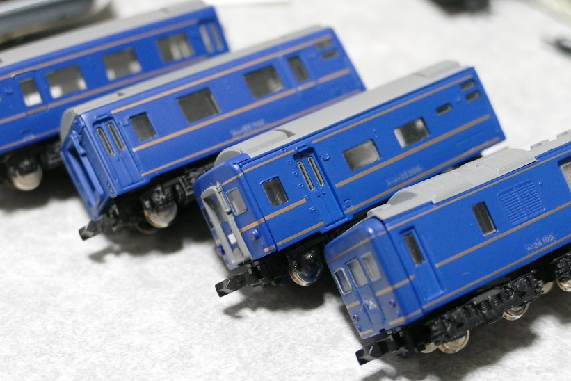 Bトレイン 24系 日本海 ラストラン編成11両＋EF81 N化 動力2両 B