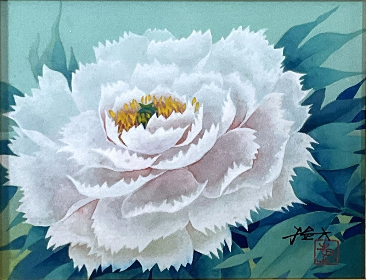 2025年最新】Yahoo!オークション -牡丹 日本画(美術品)の中古品