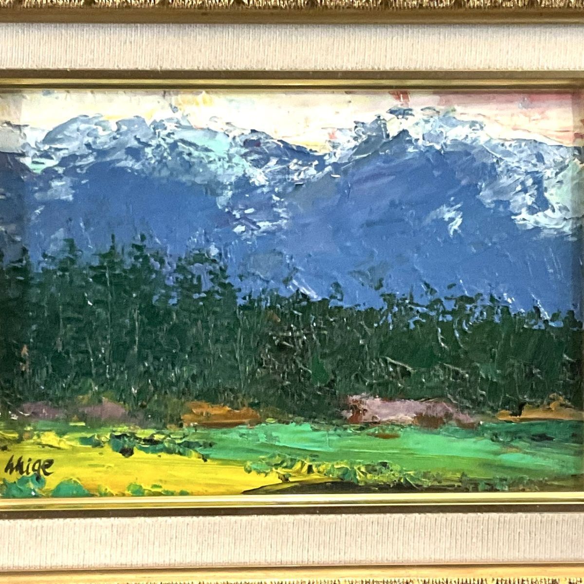 寅若繁 油彩画 寅若繁 油彩画 - メルカリ