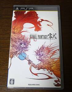 PSPソフト ファイナルファンタジー零式 ファイナルファンタジー レイシキ FINAL FANTASY TYPE-0 SQUARE ENIX