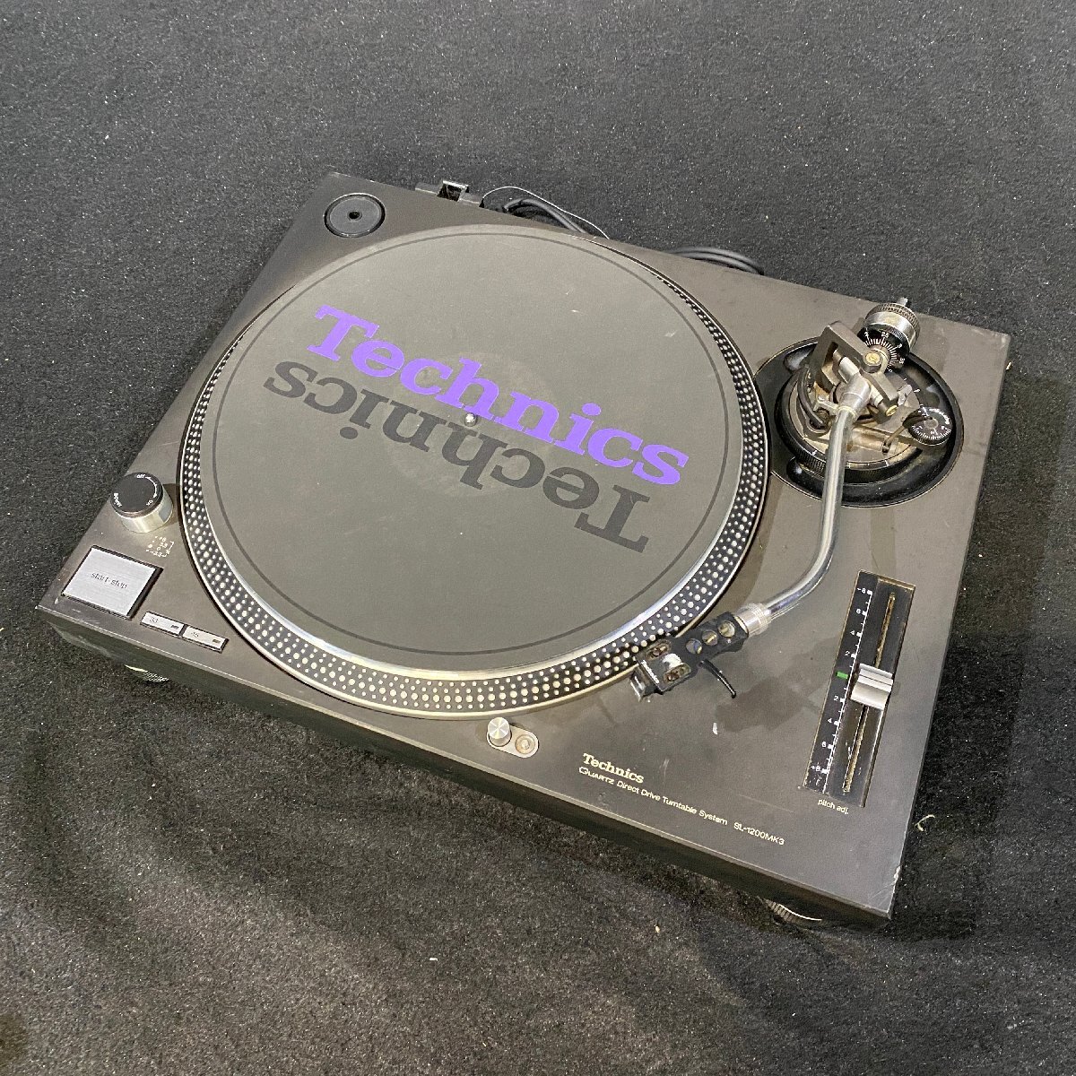 Technics SL-1200 mk3 shure m44g 最終値下げ テクニクス SL-1200 MK3＋SHUREカートリッジ＋フォノ