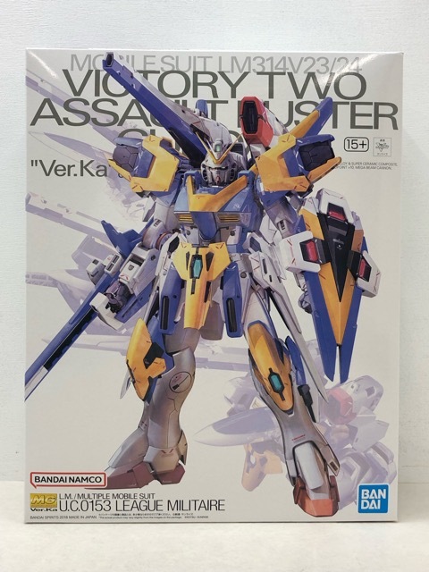 マスターグレード　V2アサルトバスターガンダム　Ver.Ka 未組み立て品 V2ガンダム最終形態を再現！「MG 1/100 V2アサルトバスター