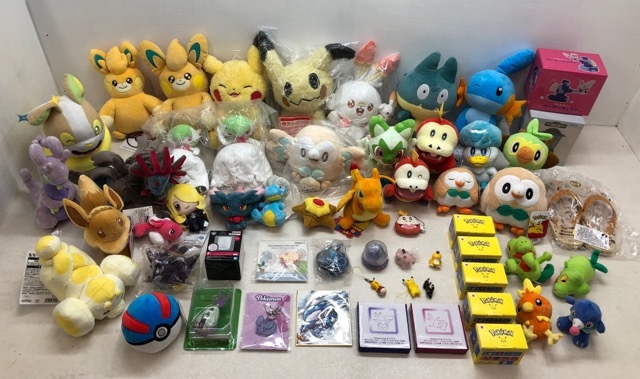 Yahoo!オークション -「ポケモンぬいぐるみまとめ」の落札相場