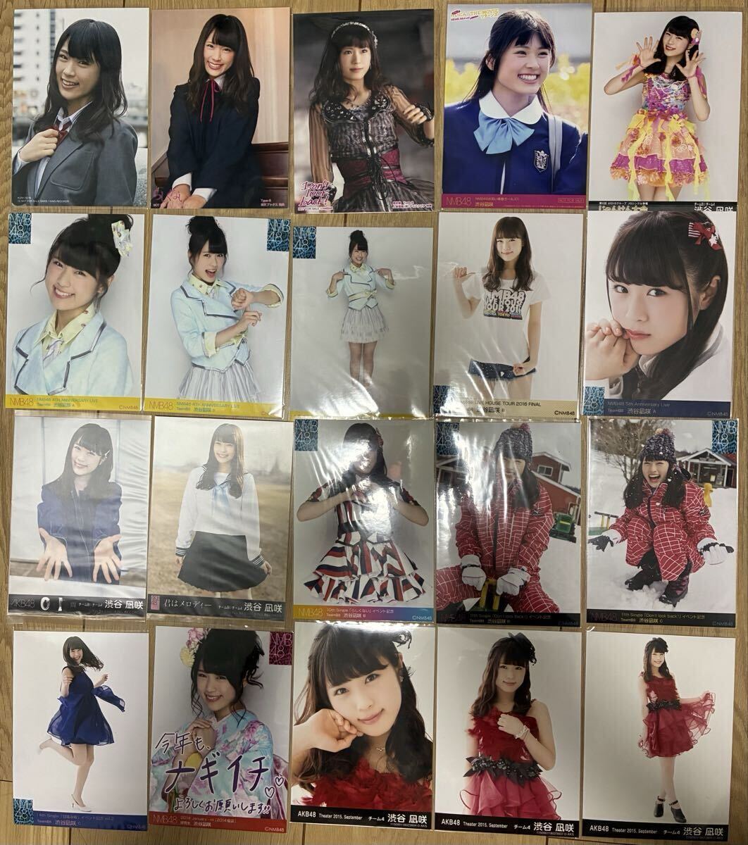 渋谷凪咲 AKB48 生写真 まとめ売り ④ NMB48 渋谷凪咲 生写真 ④ AKB48