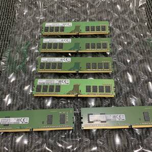 SAMSUNG 8GB×4枚 計32GB DDR4 PC4-2666V-UA2-11 デスクトップ メモリ おまけ2枚