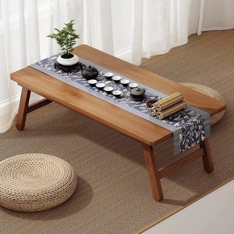 未使用✫ローテーブル フリーローテーブル 120cm×60cm デスク 黒 白 センターテーブル