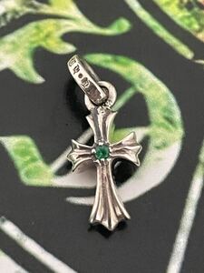 クロムハーツ ベビーファット チャーム スターリングsv925 カスタムパヴェ Chrome hearts