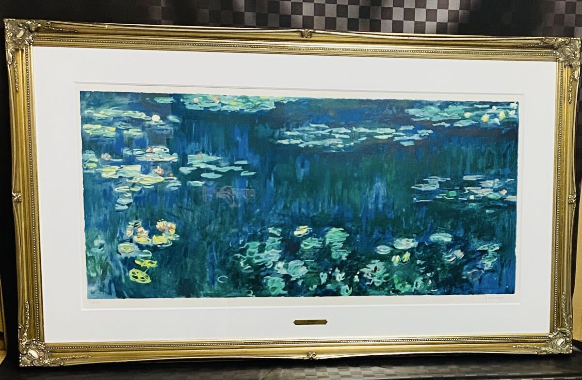 Yahoo!オークション -「モネ リトグラフ」(版画) (美術品)の落札