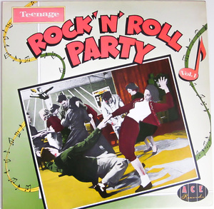 ほぼ新品同様 ★ 廃盤 LP ★ Ace Records V.A TEENAGE ROCK 'N' ROLL PARTY 1 ★ 50's 超人気 アメリカン ロックンロール ロカビリー R&B