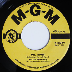 廃盤 レコード ★ 50's US Rockabilly ★ 1974年 MGM Records ★ Marvin Rainwate ★ Mr. Blues / Hot And Cold アメリカン ロカビリー