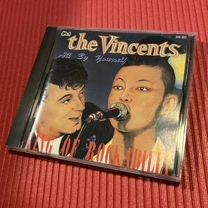 即決 送料込 歌詞カードなし THE VINCENTS ALL BY YOURSELF CHU-003 廃盤CD ロカビリー 荒井謙 ヒルビリー・バップス トランプス