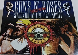 ガンズ・アンド・ローゼズ /スキッド・ロウ 1991年 3CD Live At Stockholm,Sweden Guns N' Roses Skid Row