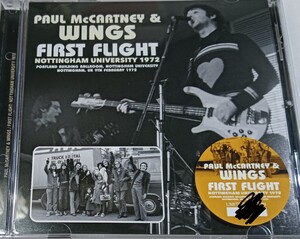 ポール・マッカートニー & ウィングス 1972年 Live Nottingham University First Nigjt Paul McCartney Wings