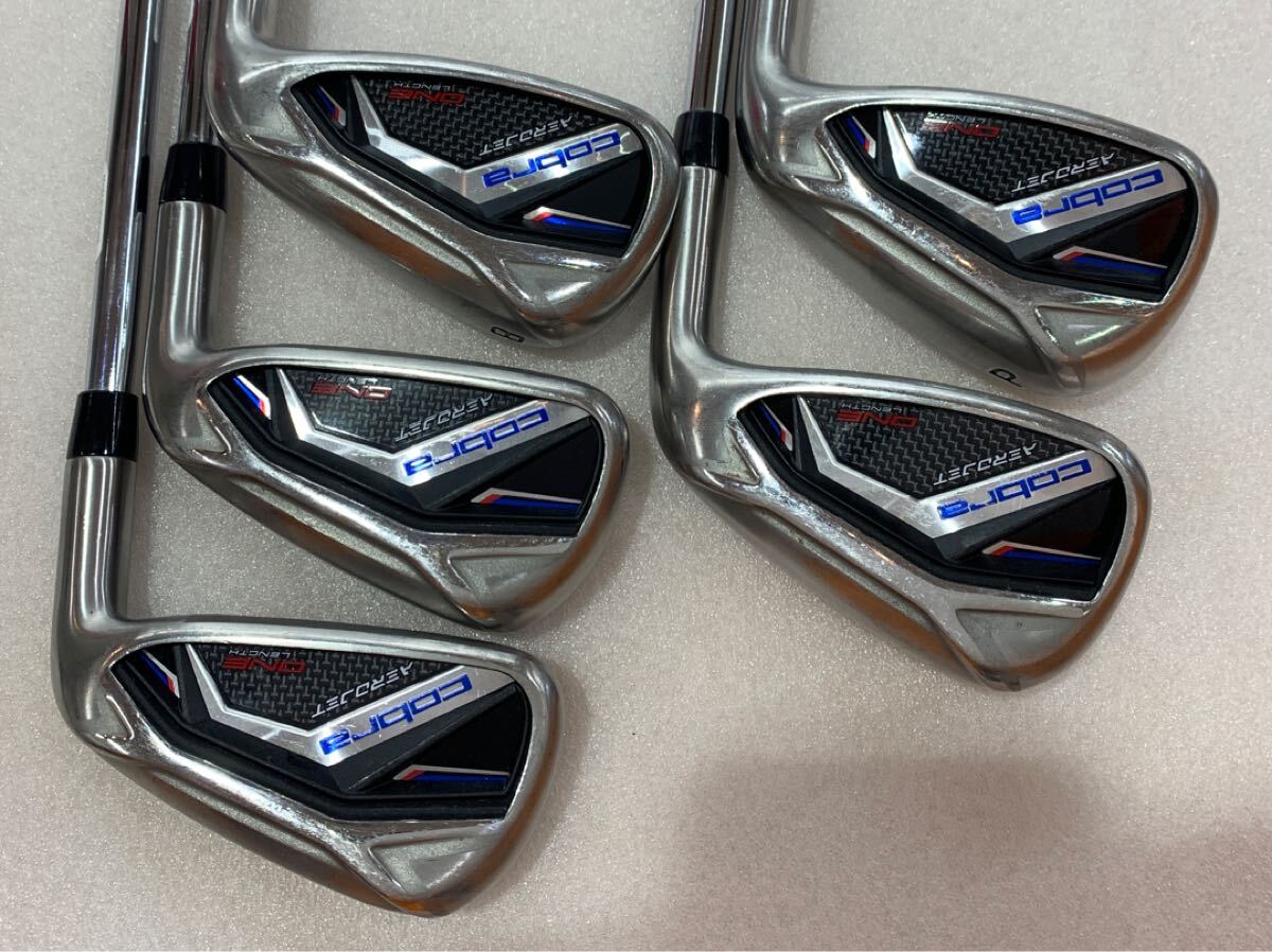 コブラ AEROJET アイアン 5本セット [SPEEDER NX for Cobra