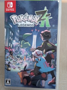 中古美品 Pokemon LEGENDS Z-A ポケットモンスター ポケモンレジェンズZA Nintendo Switch 特典あり