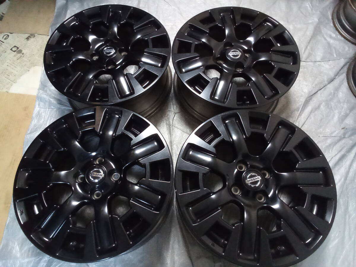 日産　ノート　16インチ　純正ホイール　新車外し　2本セット　送料込み 送料無料* 新車外し☆日産 E13 ノート 純正 スチール ホイール
