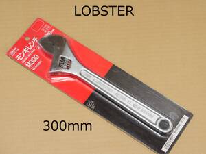 新品 LOBSTER 300 mm モンキー レンチ M300 検) ロブスター ロブテックス エビ UM49X KTC WMA-300 TONE トネ MWR-300