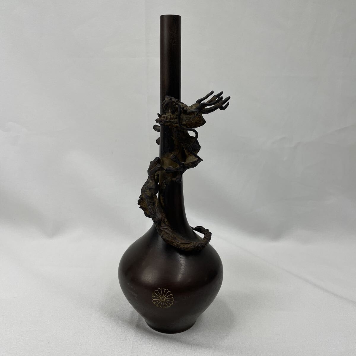 Yahoo!オークション -「菊 紋」(花器) (銅製)の落札相場・落札価格