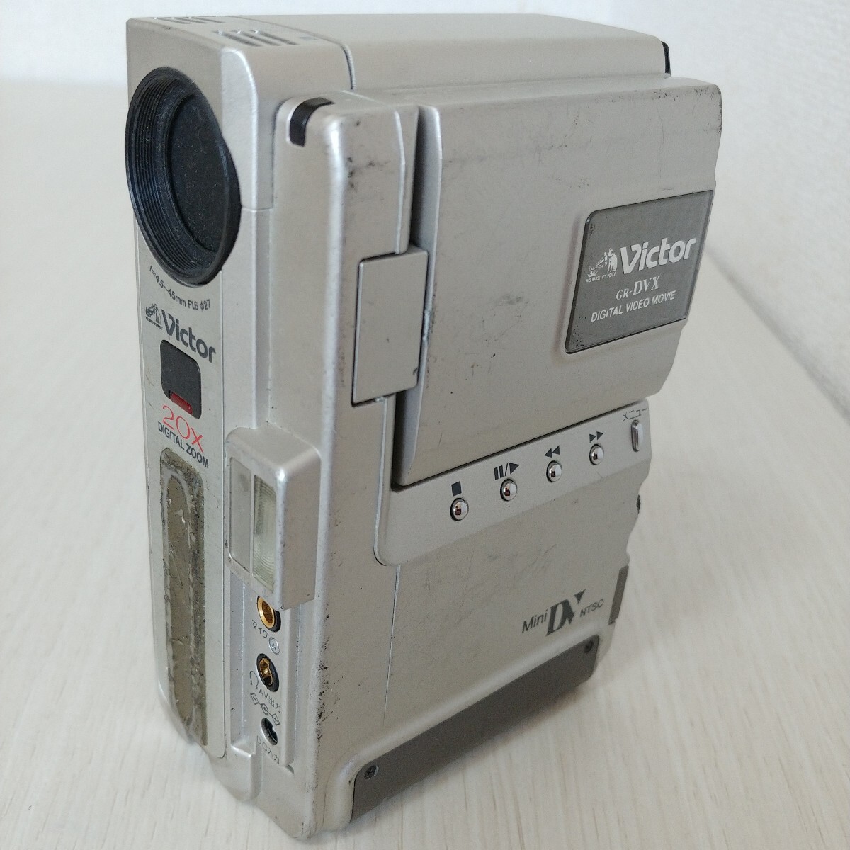 Victor デジタルビデオカメラ GR-DX117 MiniDV ジャンク】Victor GR-DX117 デジタルビデオカメラ 7メガピクセル