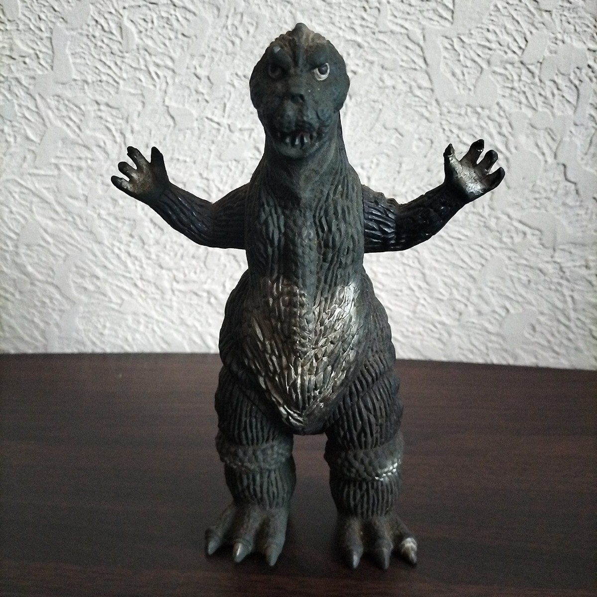 当時物　ゴジラ　ソフビ Yahoo!オークション - 1円～【希少 当時物】 マルサン ゴジラ