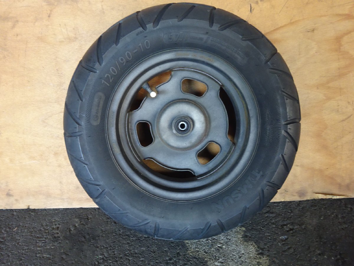 ズーマーホイール 1本 4j ホンダ(純正) ZX ディオ リアホイール のパーツレビュー