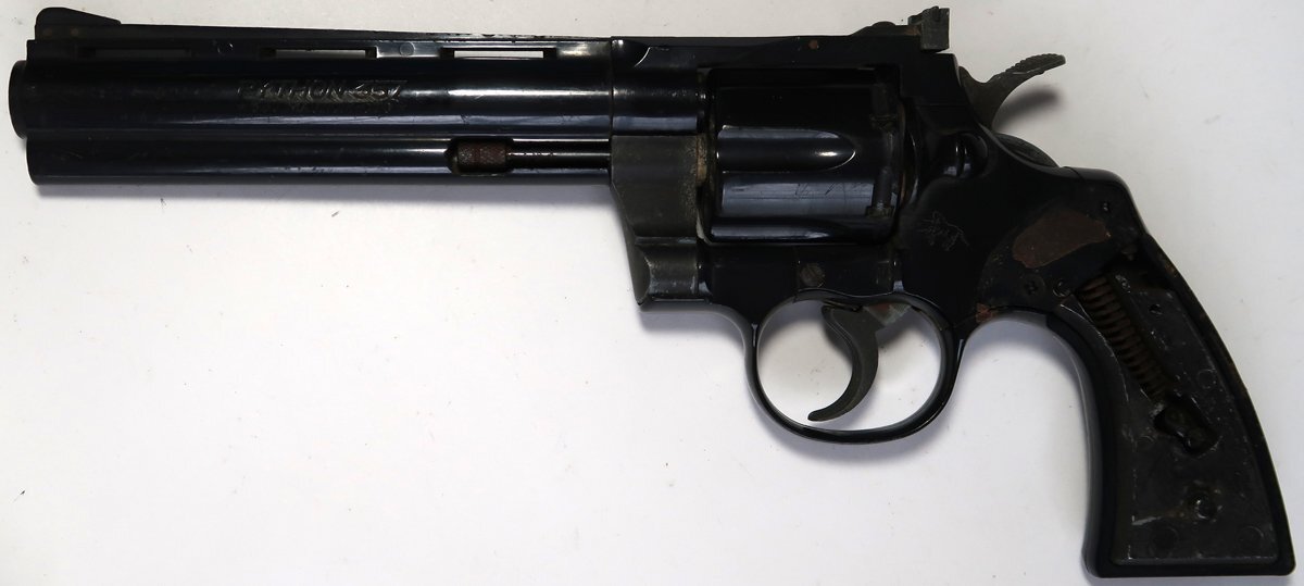 希少　MGC POLICE PYTHON 357 MAGNUM モデルガン 希少 MGC POLICE PYTHON 357 MAGNUM モデルガン MGC POLICE