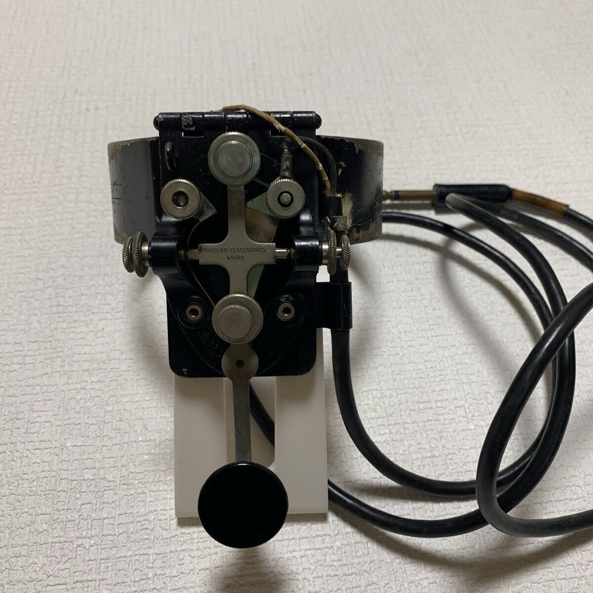 縦振電鍵　響 縦振電鍵 響 膝打ち電鍵 縦振れ電鍵