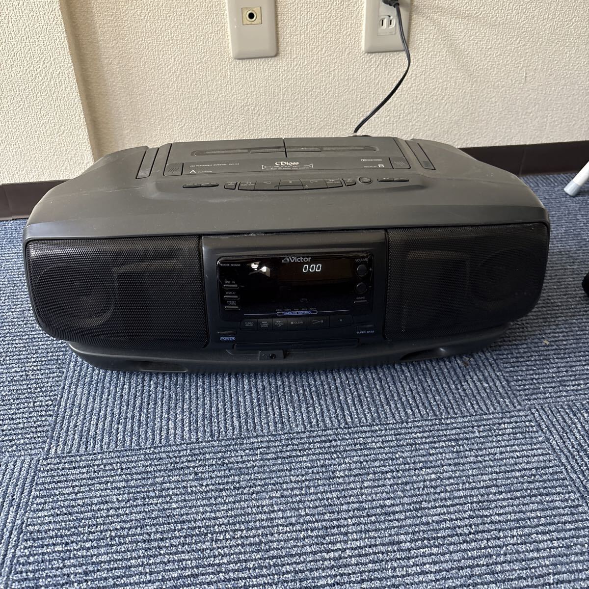 当時物 稼働品 Victor バブルラジカセ RC-X1 Yahoo!オークション -「victor rc-x1」(ラジカセ) (カセット