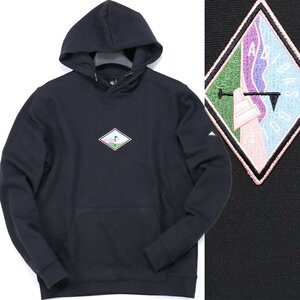 Adidas Golf осень-зима парка с капюшоном L чёрный adidas GOLF длинный рукав футболка TECH GFX HOODIEf-ti- мужской одежда спорт *7AJ183