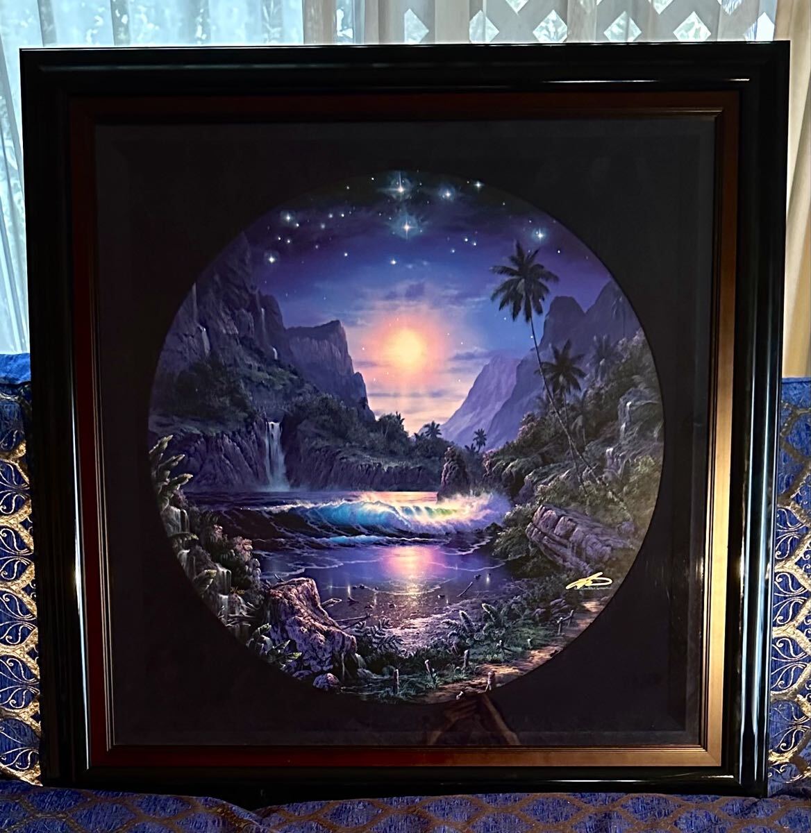 LASSEN (中古品) LAHAINA VISION 額付き LASSEN (中古品) LAHAINA VISION 額付き