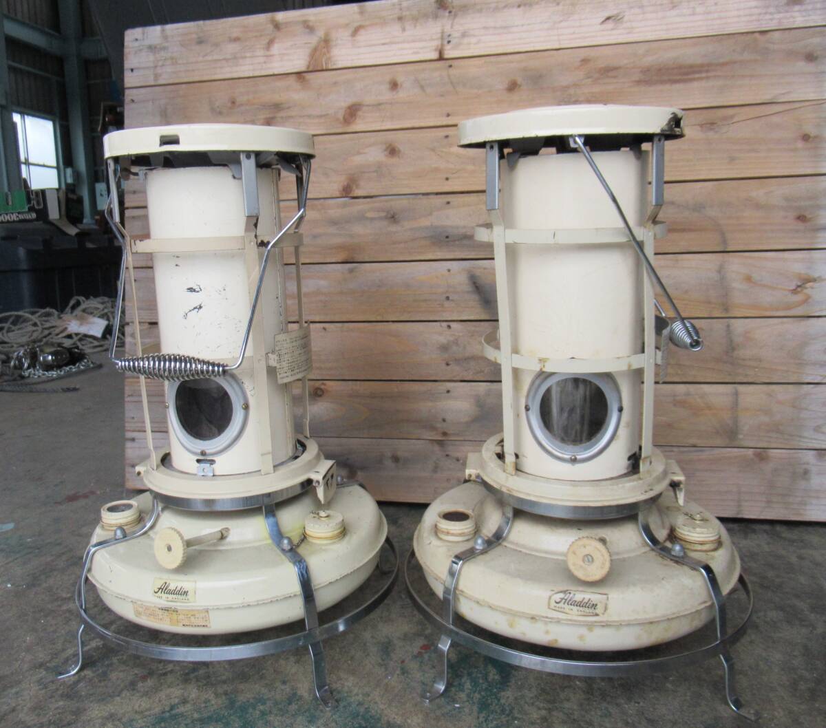 アラジン　ストーブ　新品　当時物 Yahoo!オークション -「中古 アラジンストーブ」の落札相場