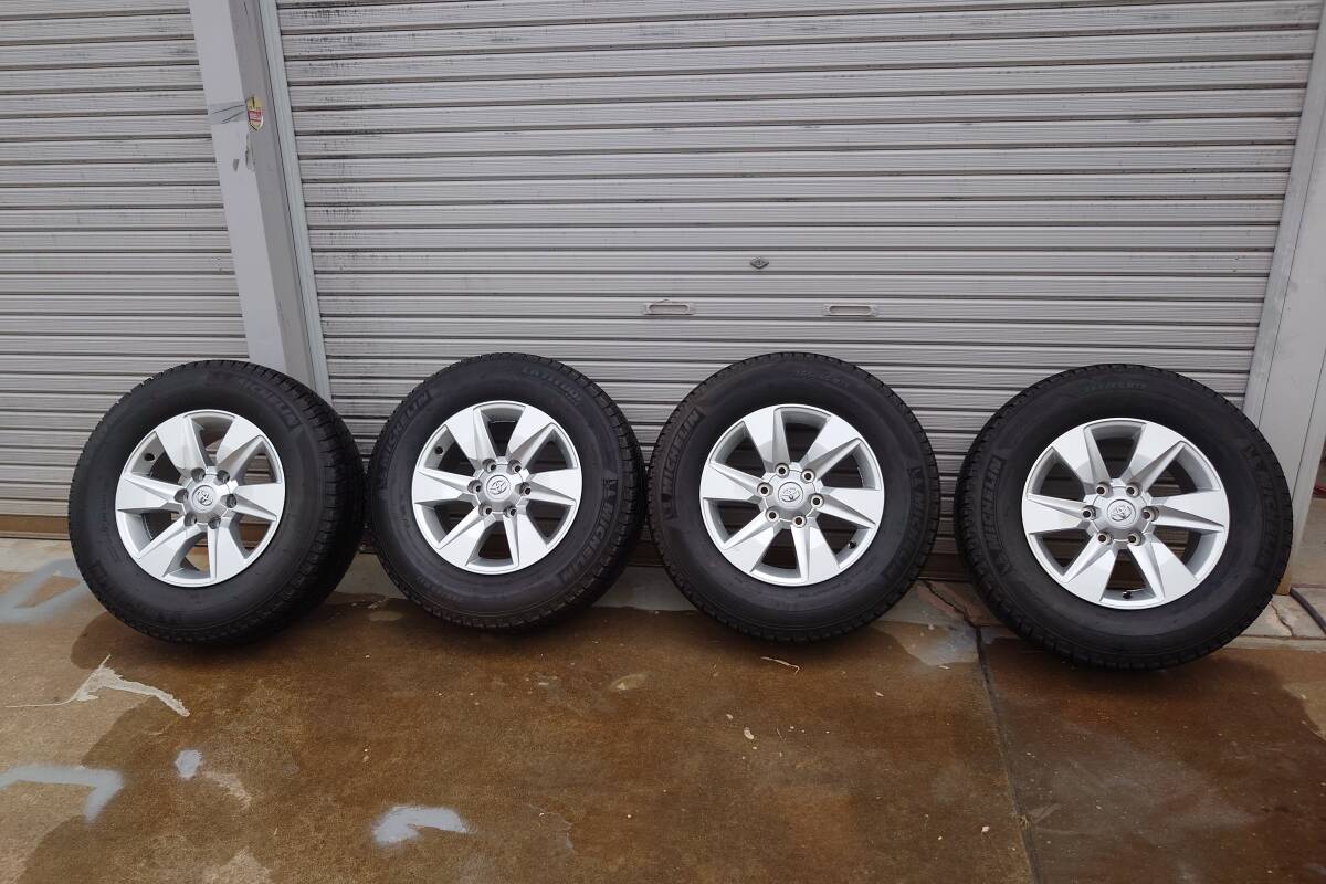 トヨタ150系プラド中期　純正ホイールタイヤ4本　265/65/17 2025年最新】プラド 純正 265 65 17の人気アイテム - メルカリ